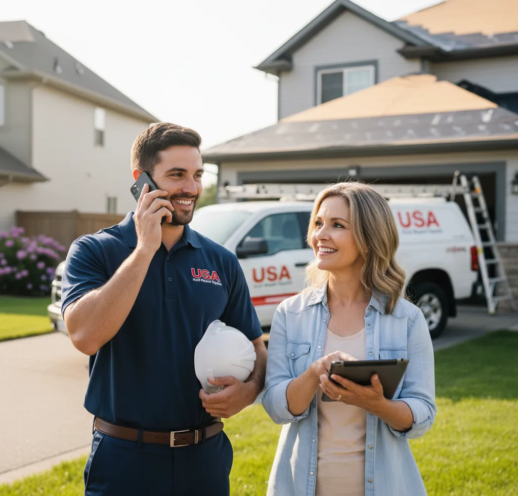 USA Roof Repair Experts customer support in Saint Bernard